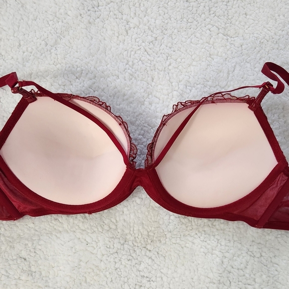 New!Victorias Secret Very Sexy Midnight Affair Embroidery Push Up Bra - Picture 10 of 12